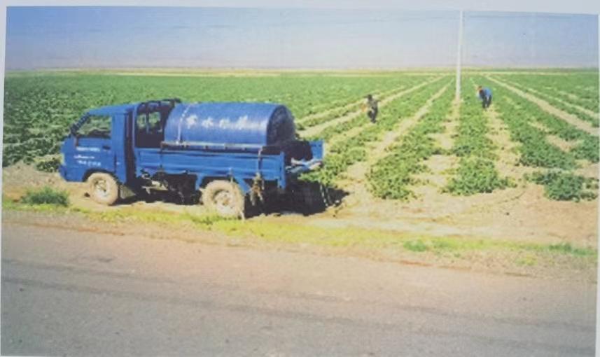 车载自动节水灌溉装备